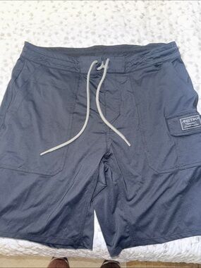 ANETIK Men's Black Swim Board Shorts